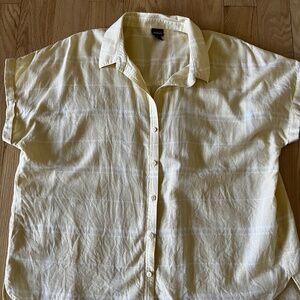 Patagonia yellow blouse